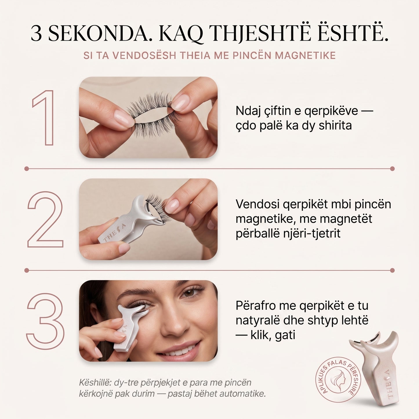 Qerpikë magnetikë Theia™